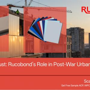 Beyond the Dust: Rucobond’s Role in Post-War Urban Revival