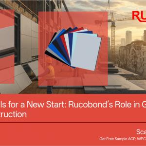 Smart Materials for a New Start: Rucobond’s Role in Global Post-Conflict Construction