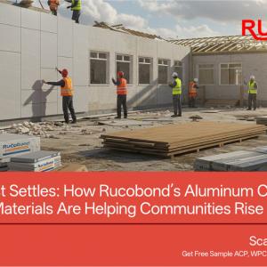 When the Dust Settles: How Rucobond’s Aluminum Composite Panels and Building Materials Are Helping Communities Rise Again