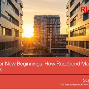 Strong Walls for New Beginnings: How Rucobond Materials Shape the Future of Cities