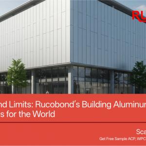 Building Beyond Limits: Rucobond’s Building Aluminum Composite Panel Materials for the World