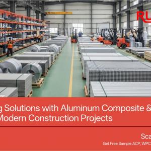 Global Building Solutions with Aluminum Composite & More: Rucobond Materials for Modern Construction Projects