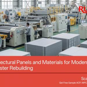 Durable Architectural Panels and Materials for Modern Construction and Post-Disaster Rebuilding