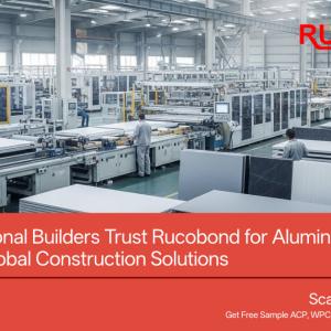Why Professional Builders Trust Rucobond for Aluminum Composite Panels and Global Construction Solutions