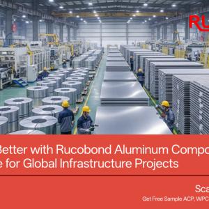 How to Build Better with Rucobond Aluminum Composite Panels and Sintered Stone for Global Infrastructure Projects