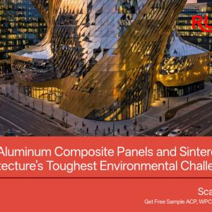 How Durable Aluminum Composite Panels and Sintered Stone Solve Modern Architecture's Toughest Environmental Challenges