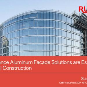High Performance Aluminum Facade Solutions are Essential for Modern Global Construction