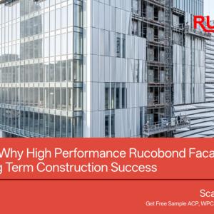 Stop the Peel Why High Performance Rucobond Facades are the Secret to Long Term Construction Success