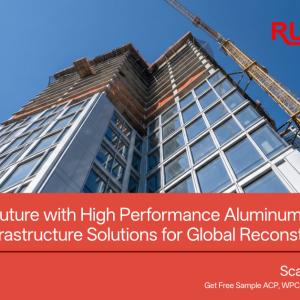 Building The Future with High Performance Aluminum Composite Panels and Infrastructure Solutions for Global Reconstruction