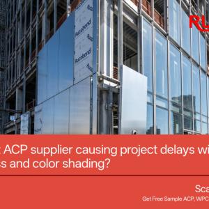 Is your current ACP supplier causing project delays with inconsistent panel thickness and color shading?