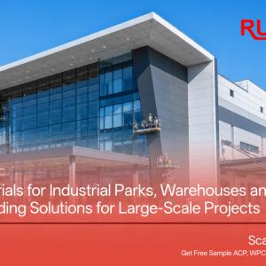 Building Materials for Industrial Parks, Warehouses and Logistics Hubs: Practical Cladding Solutions for Large-Scale Projects
