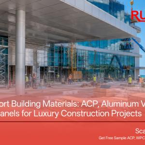 Hotel and Resort Building Materials: ACP, Aluminum Veneer and Honeycomb Panels for Luxury Construction Projects