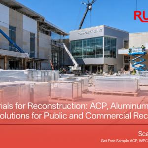 Building Materials for Disaster Reconstruction: ACP, Aluminum Panels and Fast-Deployment Solutions for Public and Commercial Recovery Projects