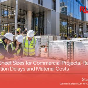 Custom ACP Sheet Sizes for Commercial Projects: Reducing Cutting Waste, Installation Delays and Material Costs