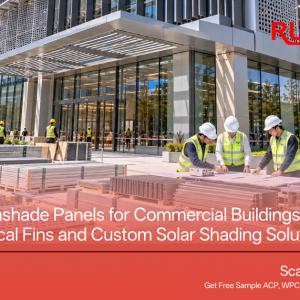Aluminum Sunshade Panels for Commercial Buildings: Perforated Screens, Vertical Fins and Custom Solar Shading Solutions