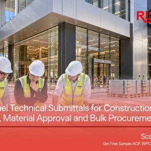 Aluminum Panel Technical Submittals for Construction Projects: Specifications, Material Approval and Bulk Procurement