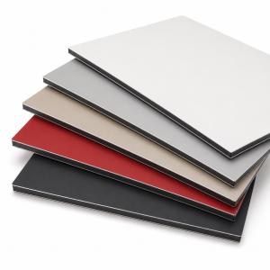 Matte Solid Color Aluminum Composite Panel for Wall Cladding and Decoration