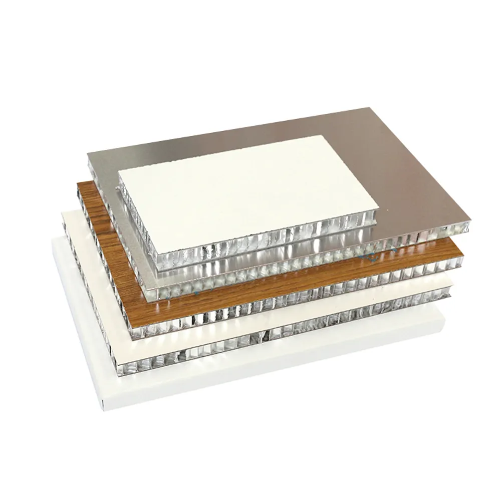 3mm 10mm 20mm Aluminum Honeycomb Sandwich Panel Cladding Wall Ceiling Insulated Board for Cabinet Furniture Construction