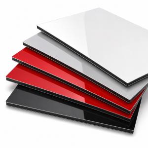 Glossy Solid Color Aluminum Composite Panel for Wall Cladding and Signage
