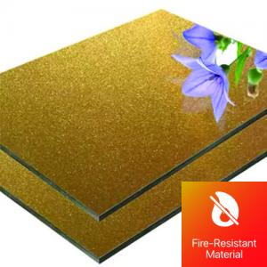 Fire Retardant Mirror Finish ACM Panels For Shopping Mall Wall Cladding