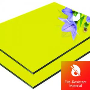 High Gloss Mirror ACP Sheet Solves Exterior Building Safety Risks