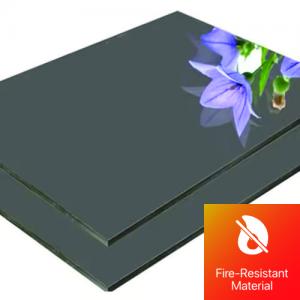 Fireproof Mirror Aluminum Composite Panel For Luxury Hotel Facade