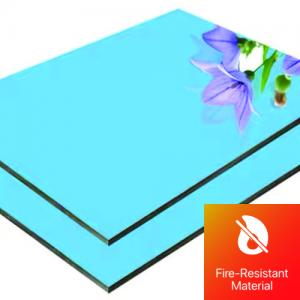 Non Combustible Mirror Aluminum Composite Material For Airport Interior Ceiling