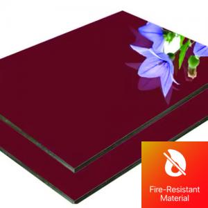 Weather Resistant Mirror Aluminum Composite Panel Prevents Coastal Building Fires