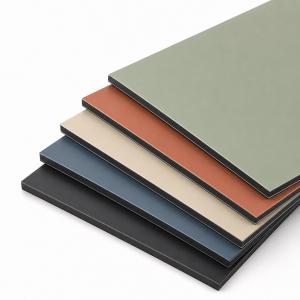 Modern Matte Solid Color Aluminum Composite Panel for Interior Wall Cladding