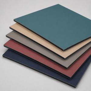 Muted Matte Solid Color Aluminum Composite Panel for Interior Wall Cladding