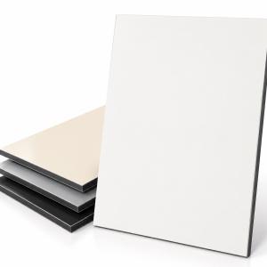 Neutral Matte Aluminum Composite Panel for Retail Walls and Office Interiors