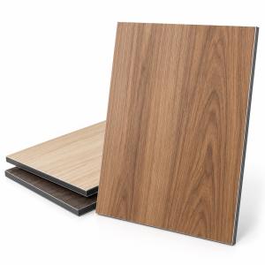 Lightweight Timber-Look ACP for Office Partitions and Modular Commercial Fixtures